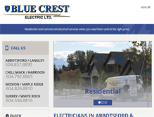 Tablet Screenshot of bluecrest.net